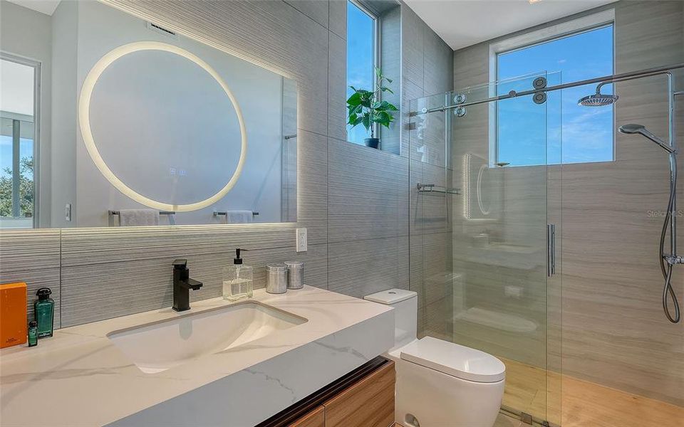 Furnished interior view inside a new home in , Sarasota (Image 19).