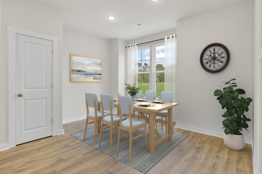Furnished interior view inside a new home in , Johns Island (Image 8). Furnished interior view inside a new home in , Johns Island (Image 8).
