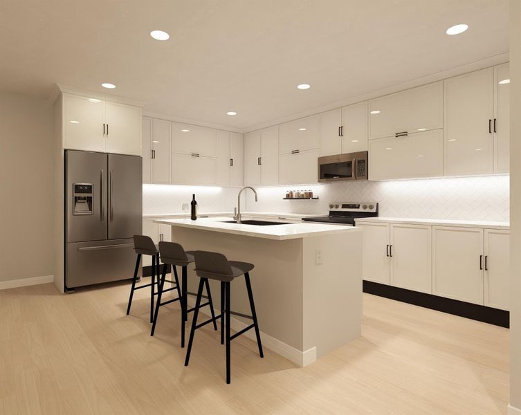 Furnished interior view inside a new home in , Palm Bay (Image 9).
