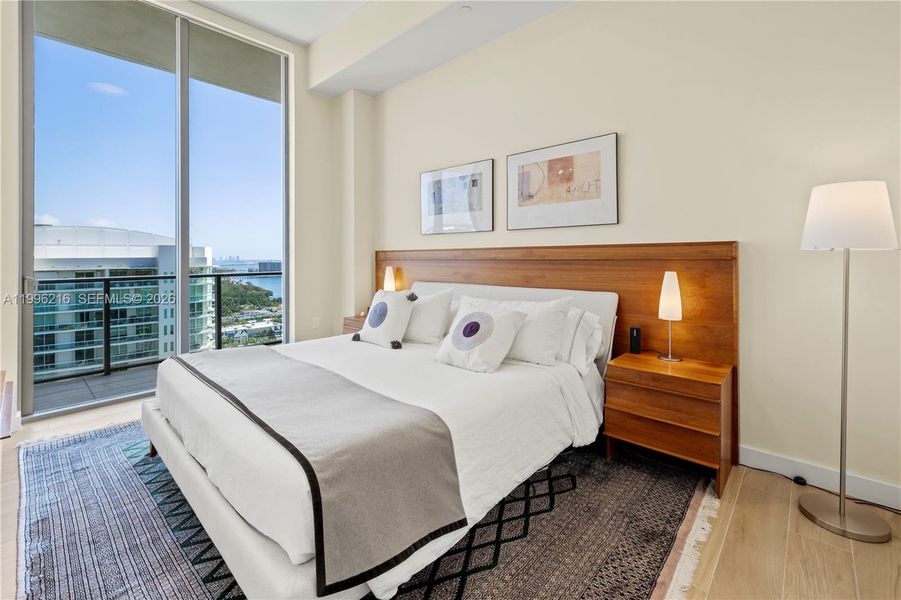 Furnished interior view inside a new home in , Miami (Image 7).