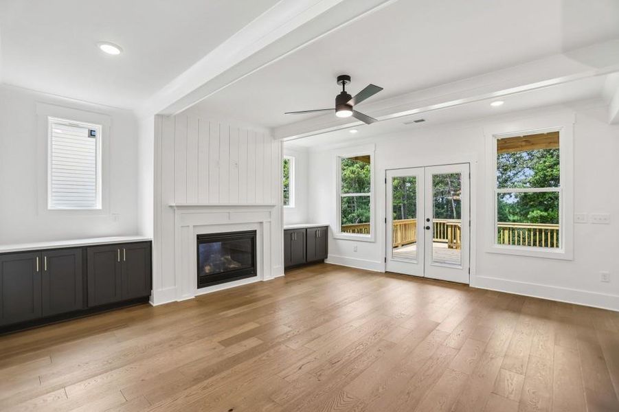 Spacious, unfurnished interior of a new home in , Marietta (Image 43).
