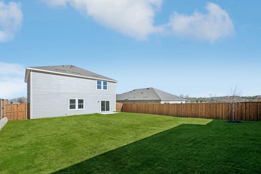 Representative exterior details of a home built from the Solstice by Starlight Homes in Sunterra Lakes, Brookshire (Image 3).