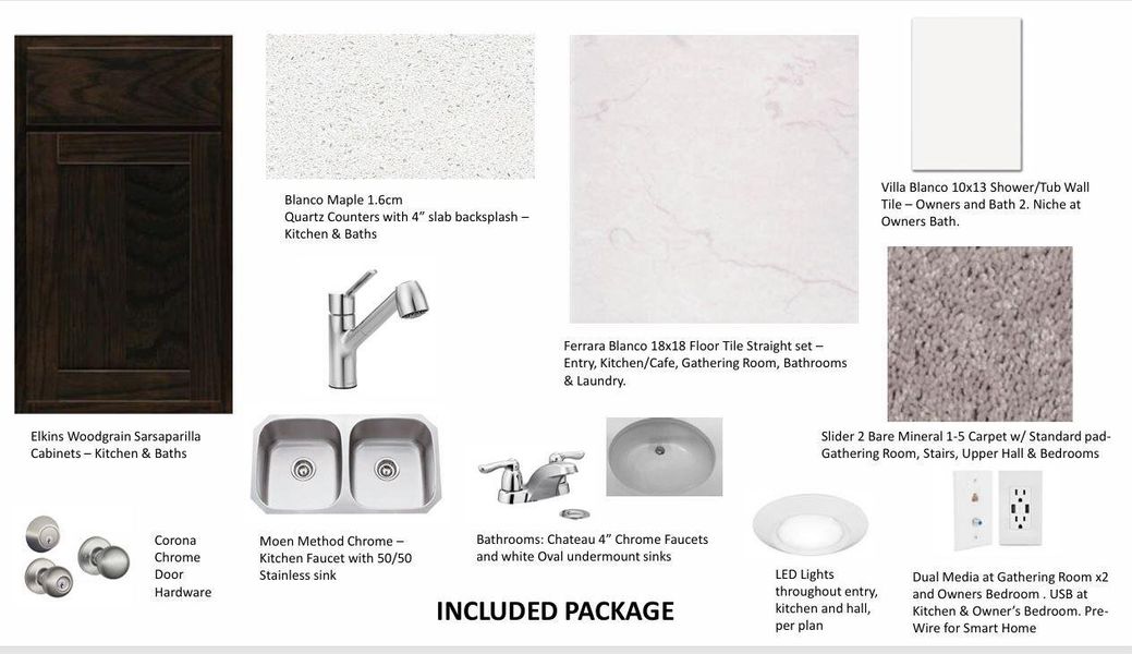 Included Design Finishes Included Design Finishes