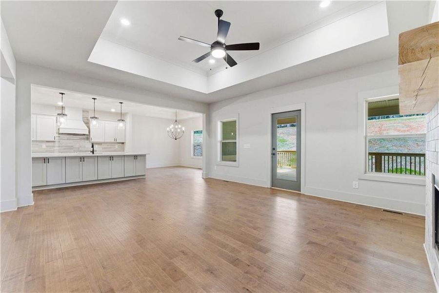 Spacious, unfurnished interior of a new home in Steeplechase, Hoschton (Image 16).