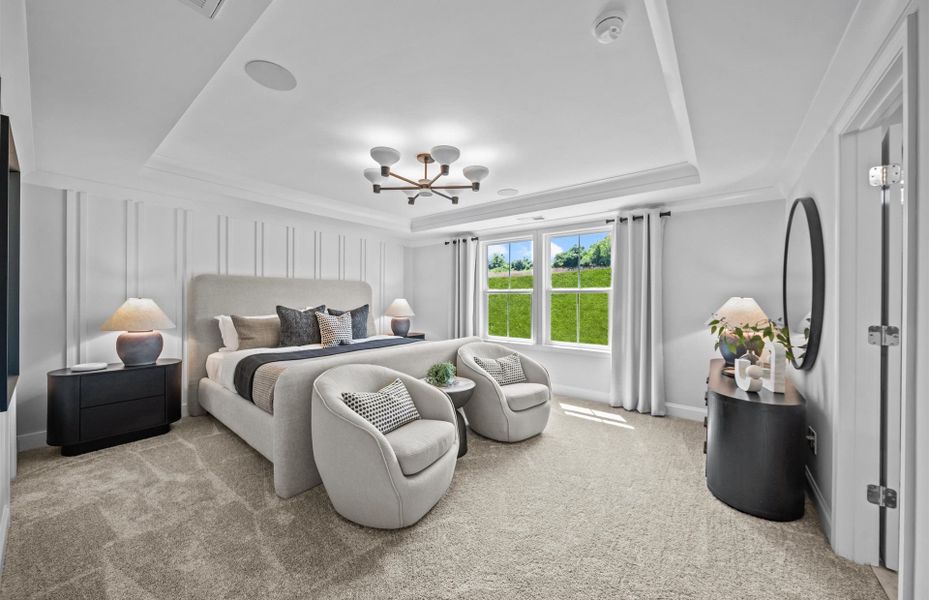 Representative furnished interior of a home built from the Tower by Pulte Homes in Bleckley Station, Ball Ground (Image 7).
