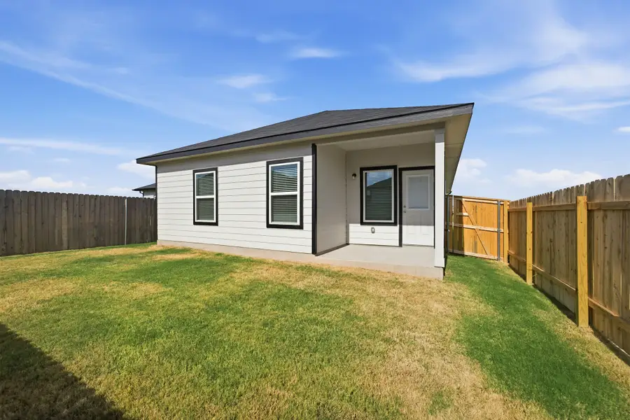 Representative exterior details of a home built from the Hazel by CastleRock Communities in Katzer Ranch, Converse (Image 23).