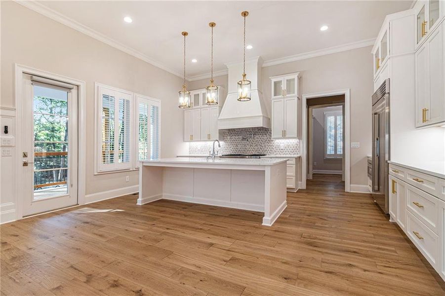 Furnished interior view inside a new home in , Brookhaven (Image 12).