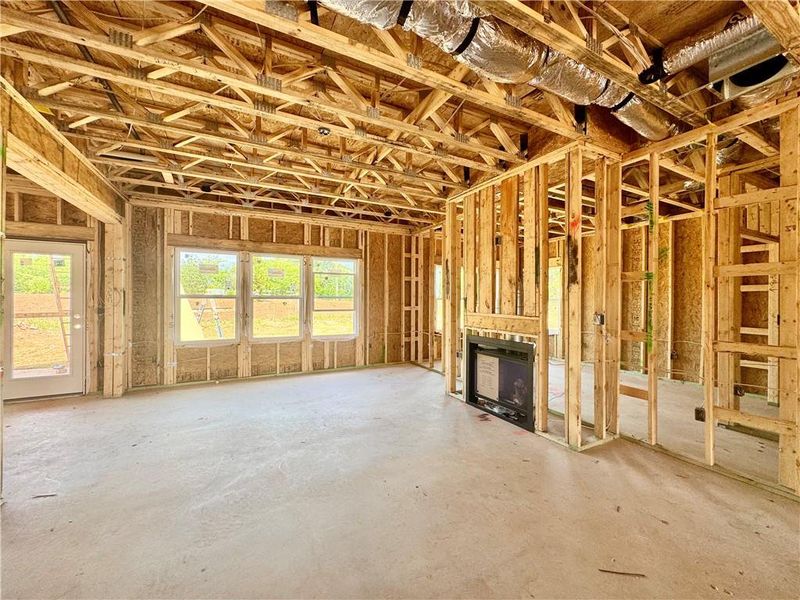 In-progress construction of a new home in Eastlyn Crossing, Flowery Branch, GA (Image 7). In-progress construction of a new home in Eastlyn Crossing, Flowery Branch, GA (Image 7).