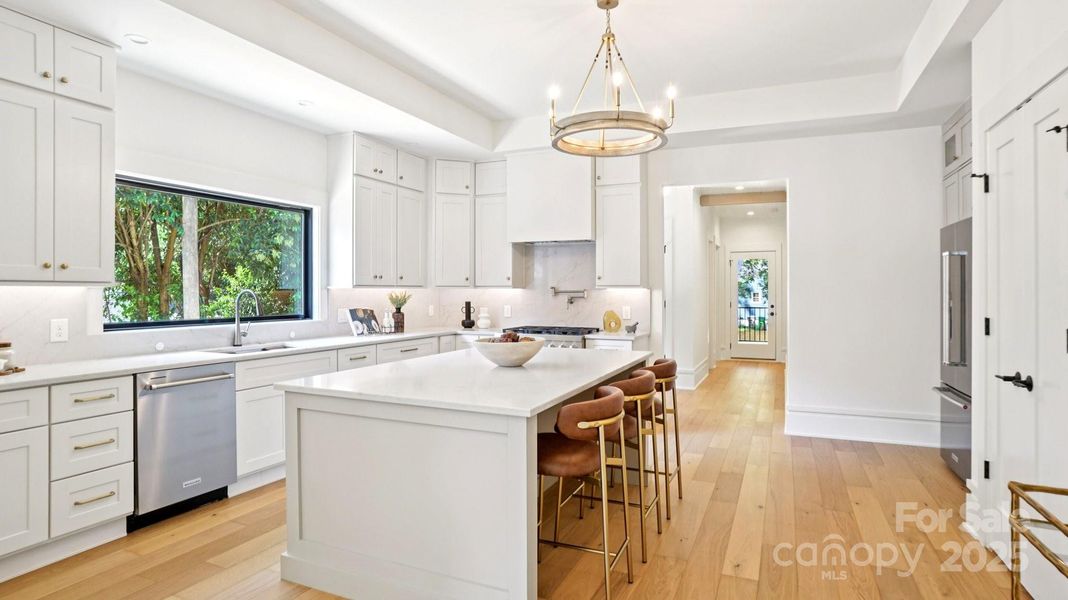 Furnished interior view inside a new home in , Charlotte (Image 5).