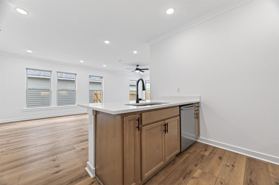 Furnished interior view inside a new home in Mostyn Springs, Magnolia (Image 11).