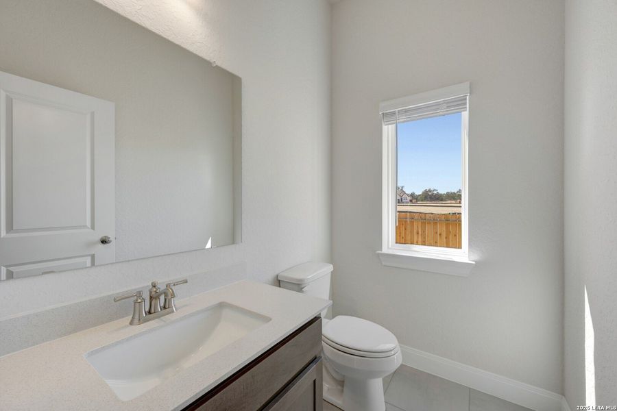 Furnished interior view inside a new home in , New Braunfels (Image 7).