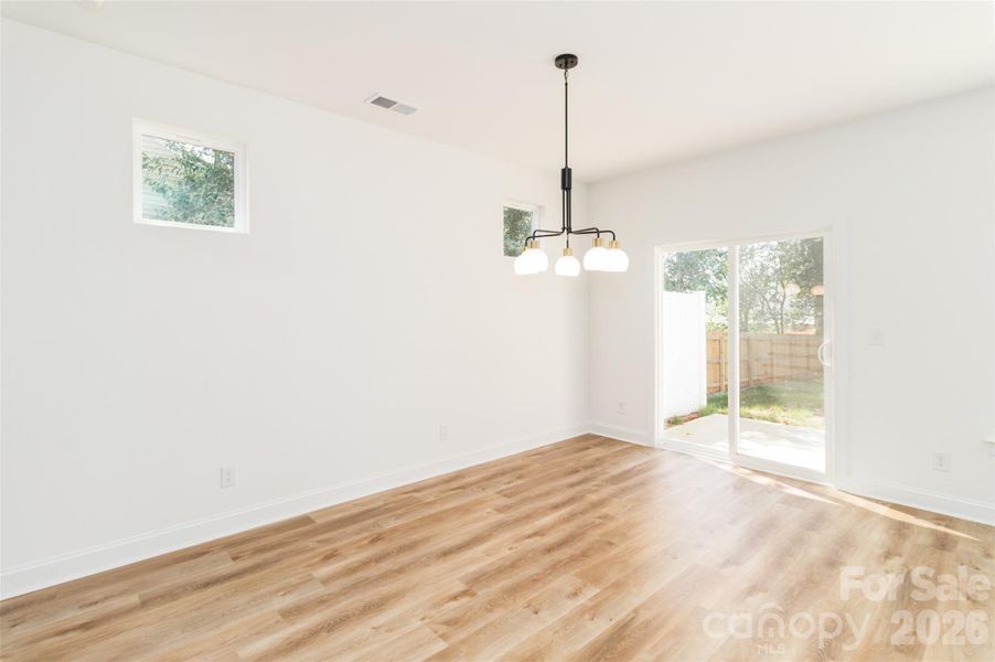 Spacious, unfurnished interior of a new home in , Charlotte (Image 23). Spacious, unfurnished interior of a new home in , Charlotte (Image 23).