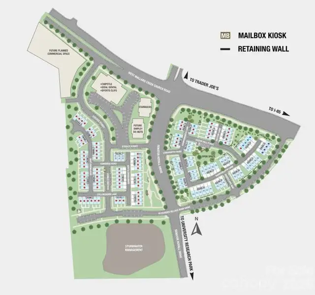 Senata at Research Park Site Map