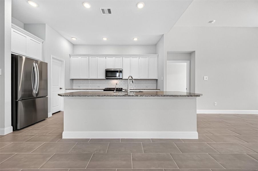 Furnished interior view inside a new home in Jordan Ranch: Signature Series, Katy (Image 10).