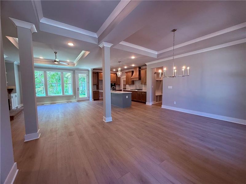 Spacious, unfurnished interior of a new home in , Monroe (Image 10).