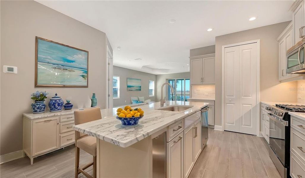 Furnished interior view inside a new home in Palm Grove, Lakewood Ranch (Image 6).