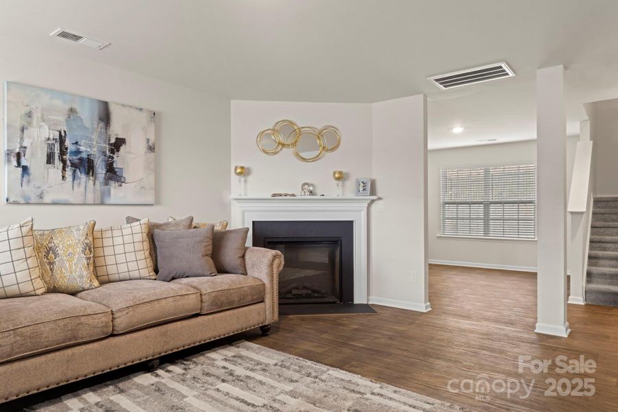 Furnished interior view inside a new home in Mills at Long Creek, Dallas (Image 5).