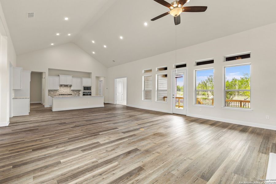 Spacious, unfurnished interior of a new home in Legend Park, Castroville (Image 28). Spacious, unfurnished interior of a new home in Legend Park, Castroville (Image 28).