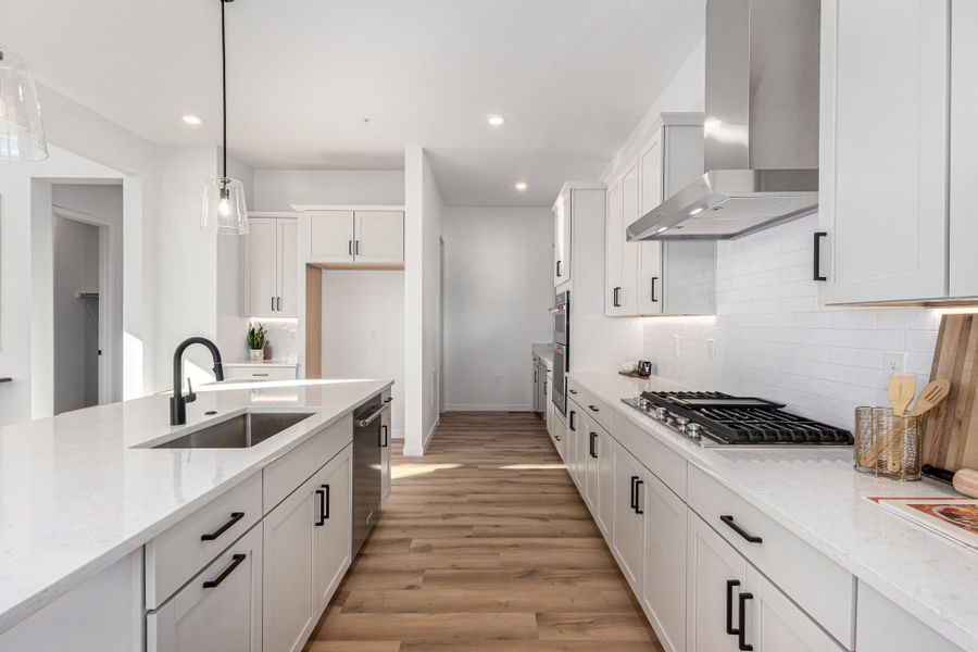Furnished interior view inside a new home in Westerly, Erie (Image 17).