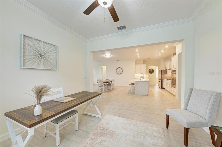 Furnished interior view inside a new home in , Parrish (Image 48).
