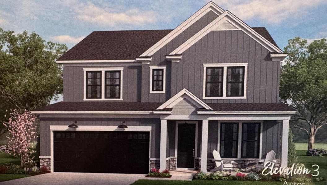 Front exterior of a new home in Indigo Place, North Charleston, SC, highlighting curb appeal (Image 19). Front exterior of a new home in Indigo Place, North Charleston, SC, highlighting curb appeal (Image 19).