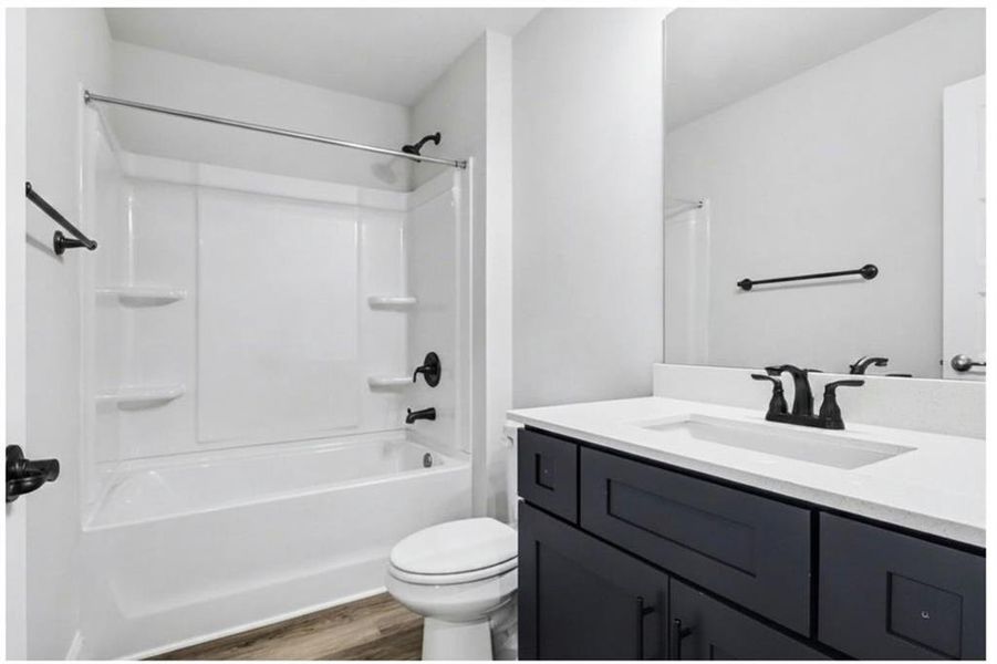 Furnished interior view inside a new home in Thunder Ridge, Dawsonville (Image 7).