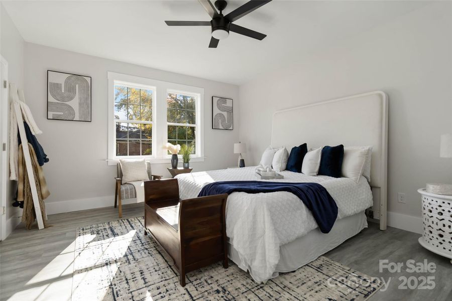 Sun-Filled Primary Bedroom Sun-Filled Primary Bedroom