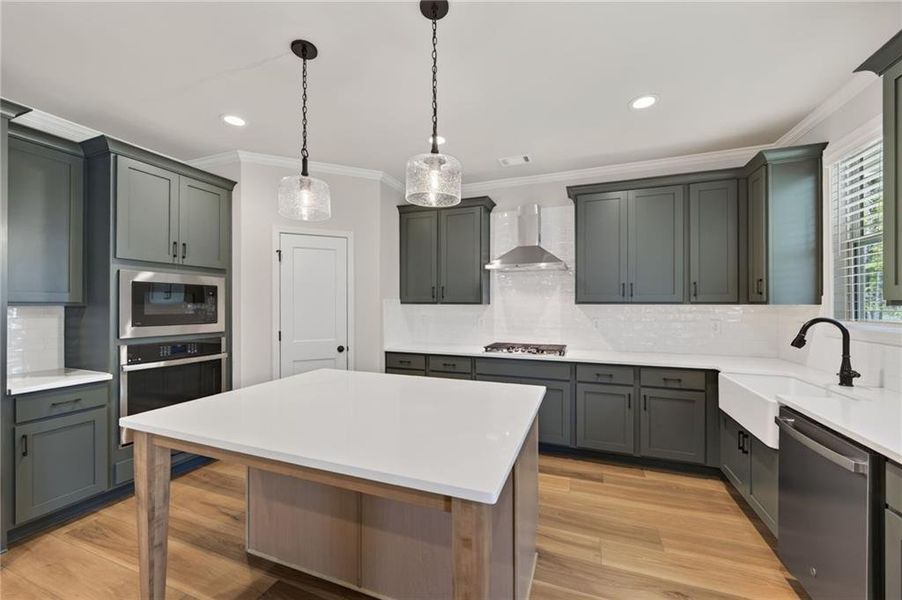 Furnished interior view inside a new home in , Loganville (Image 5).
