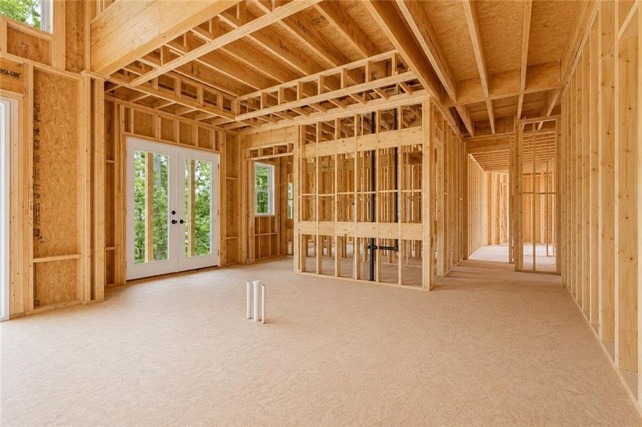 In-progress construction of a new home in , Alpharetta, GA (Image 24). In-progress construction of a new home in , Alpharetta, GA (Image 24).