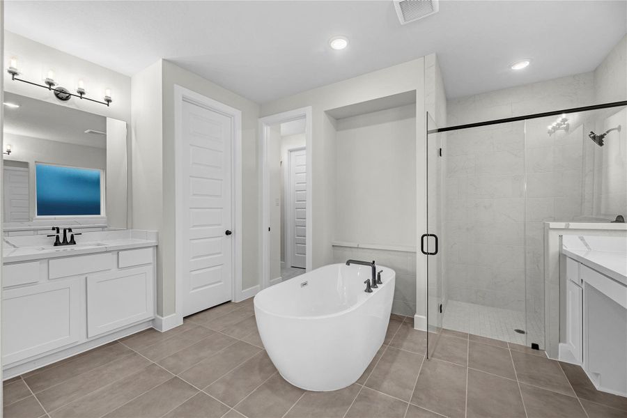 Furnished interior view inside a new home in Austin Point, Richmond (Image 6).