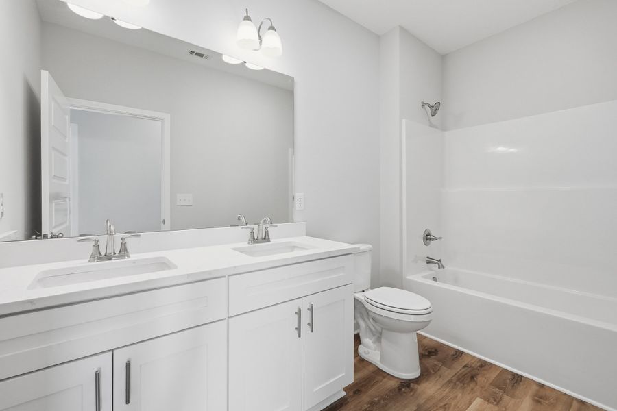 Furnished interior view inside a new home in McCarthy Estates, Defuniak Springs (Image 8). Furnished interior view inside a new home in McCarthy Estates, Defuniak Springs (Image 8).