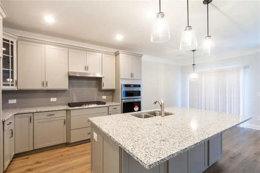 Furnished interior view inside a new home in , Hoschton (Image 4).