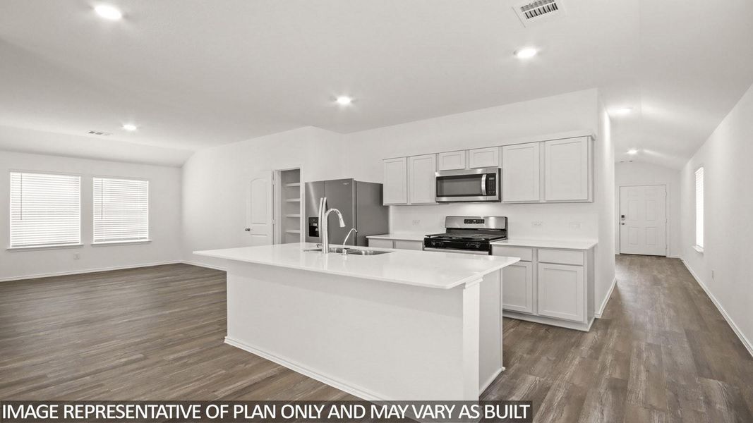 Furnished interior view inside a new home in Presswoods, Splendora (Image 3).