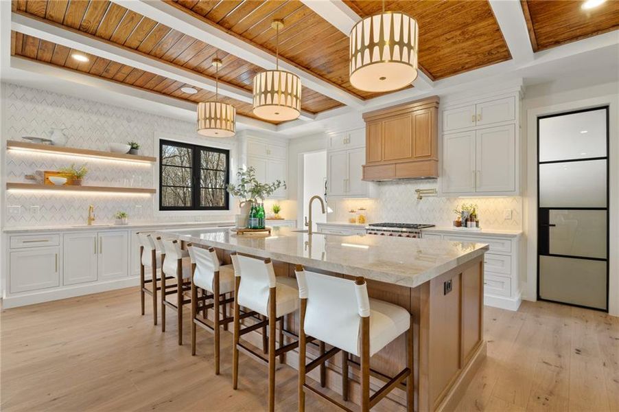 Furnished interior view inside a new home in , Canton (Image 49).