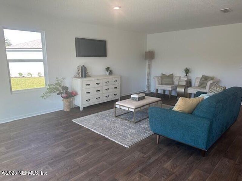 Furnished interior view inside a new home in Rookery, Green Cove Springs (Image 13). Furnished interior view inside a new home in Rookery, Green Cove Springs (Image 13).