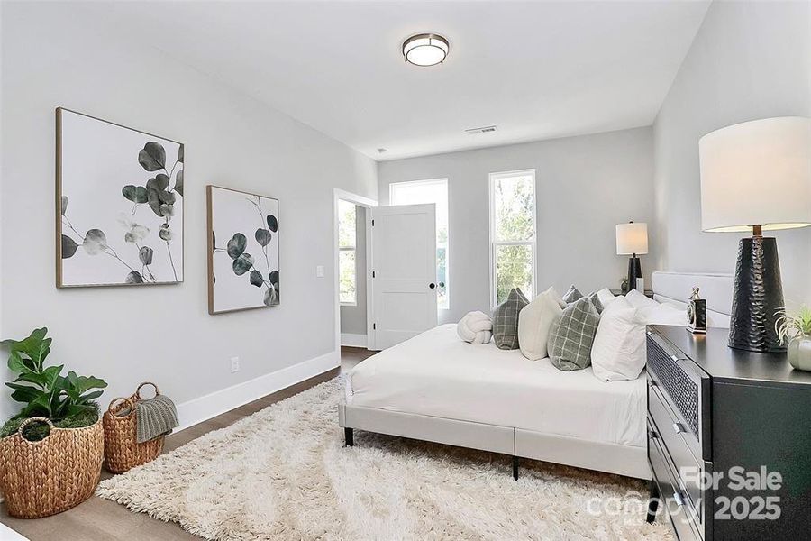 Furnished interior view inside a new home in , Charlotte (Image 29). Furnished interior view inside a new home in , Charlotte (Image 29).