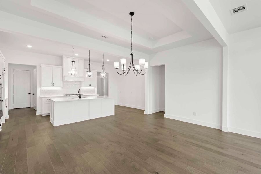Open Kitchen-Dining Room