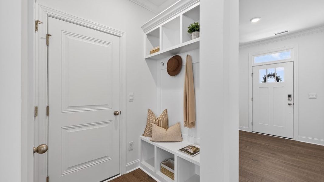 Representative furnished interior of a home built from the Hartwell by D.R. Horton in The Manors at Winston Pointe, Clayton (Image 22).