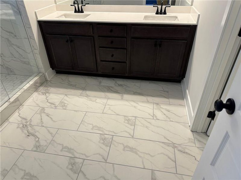 Close-up of interior finishes inside a home in Millstone at Mundy Mill, Gainesville (Image 13).