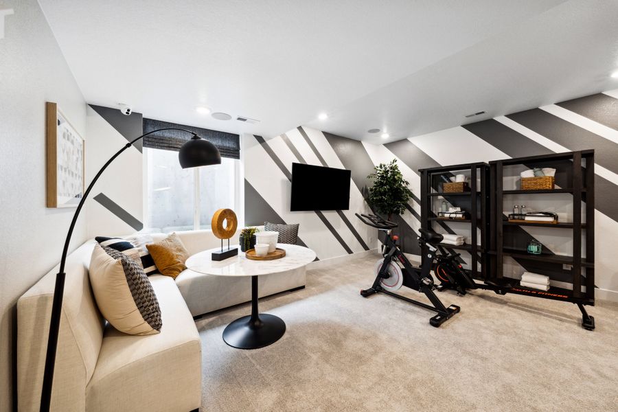 Furnished interior view inside a new home in Sterling Ranch Ascent Village, Littleton (Image 34).
