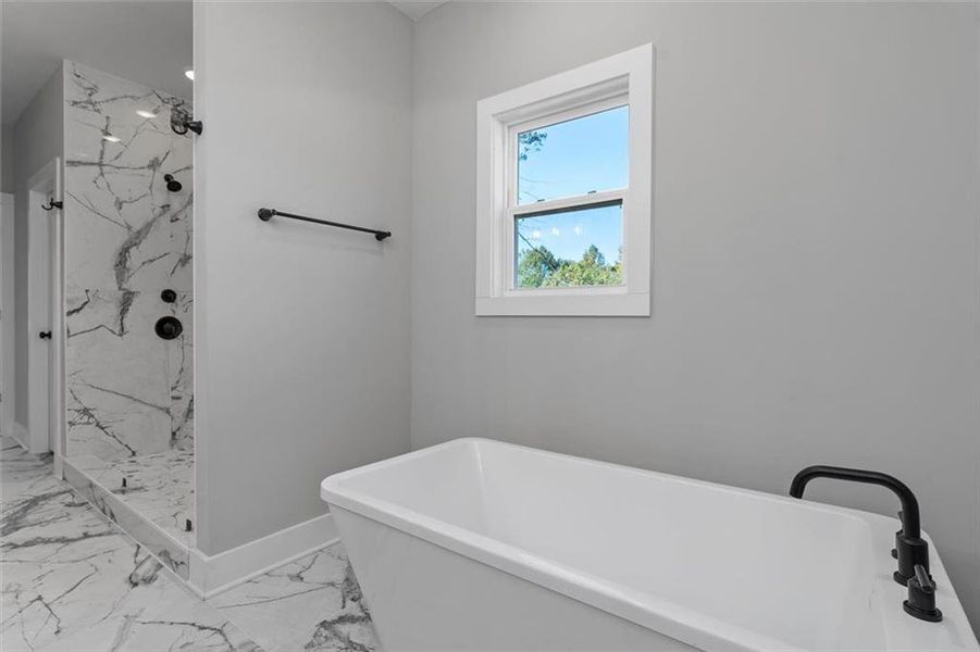 Furnished interior view inside a new home in , Atlanta (Image 14).