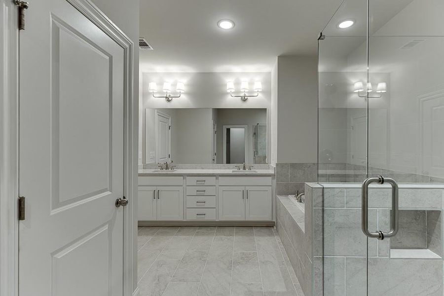 Furnished interior view inside a new home in , Buford (Image 14).