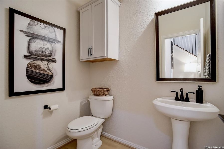 Furnished interior view inside a new home in Casinas at Gruene, New Braunfels (Image 8).
