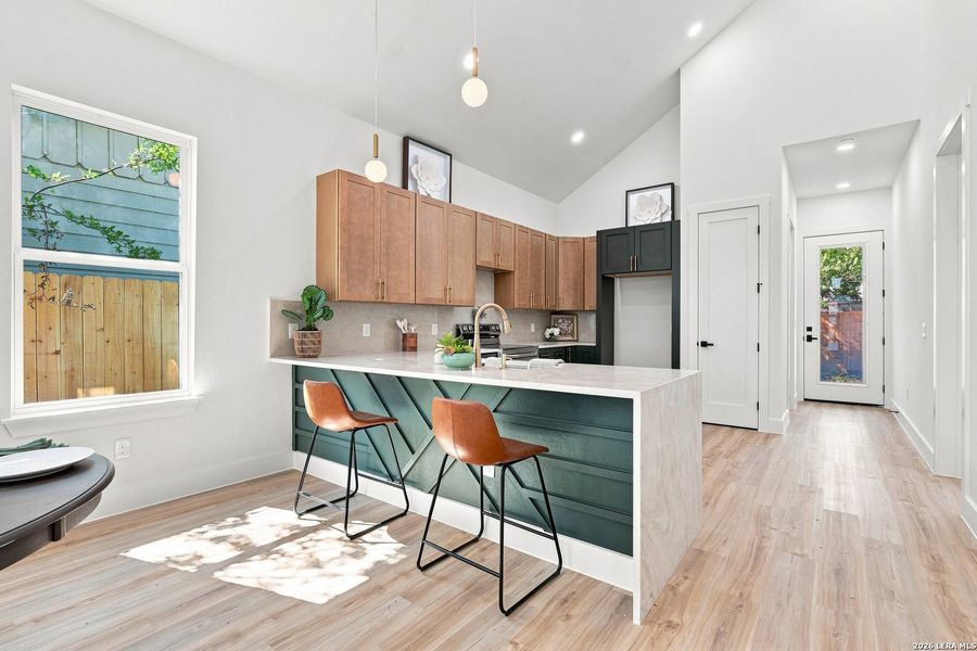 Furnished interior view inside a new home in , San Antonio (Image 12).