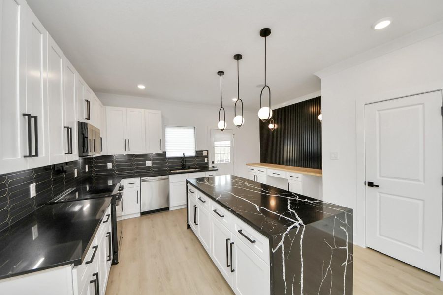 Furnished interior view inside a new home in , Houston (Image 13).