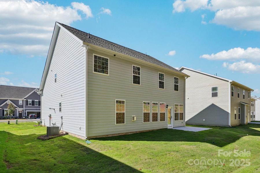 Exterior details and patio area of a home in Falls Cove, Troutman (Image 4). Exterior details and patio area of a home in Falls Cove, Troutman (Image 4).