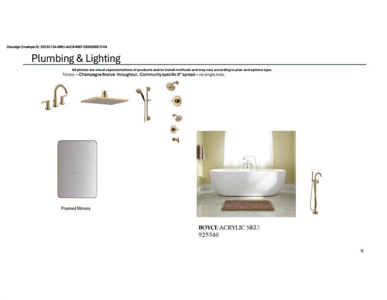 Sample of building materials used in homes in Park Walke, Alpharetta (Image 44).