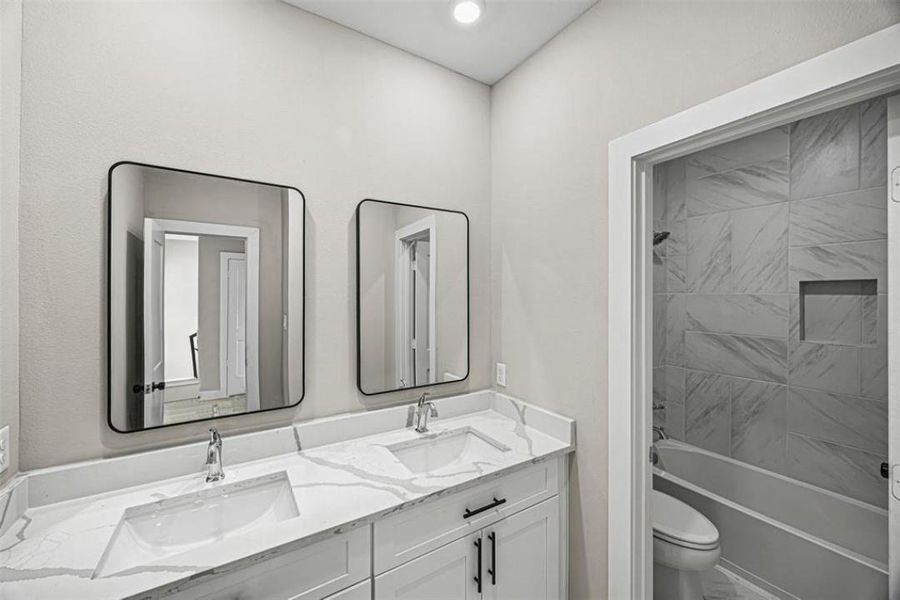 Full bathroom upstairs Full bathroom upstairs