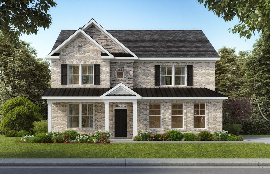 Representative exterior photo of a completed home built from the Hampshire by D.R. Horton in Westland, Bogart, GA (Image 2). Representative exterior photo of a completed home built from the Hampshire by D.R. Horton in Westland, Bogart, GA (Image 2).