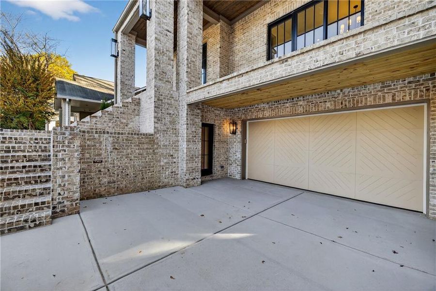 Exterior details and patio area of a home in , Atlanta (Image 32).